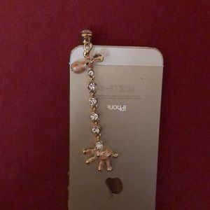 ⭐️3/$10⭐️ phone earphone dust plug
